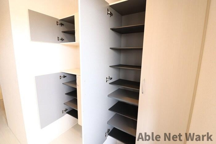 ラ・ドルチェヴィータAの玄関|シューズボックス付き