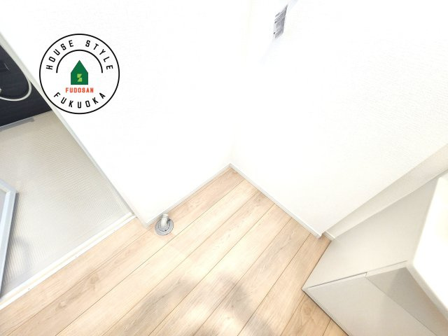 糟屋郡須恵町新原第5-3棟（2号棟）の内観：施工例|ランドリースペースは広さもたっぷり。