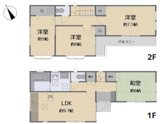 \即日内見可能/ 出口町 中古戸建の画像
