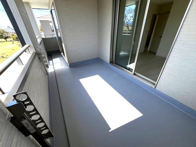 【バルコニー】 | 【20万円ｷｬｯｼｭﾊﾞｯｸ対象物件】リーブルガーデン川西町結崎20期 全6棟 3号棟 | 施工例写真