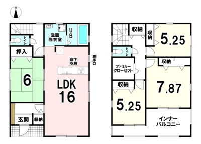 【玄関】 | 【20万円ｷｬｯｼｭﾊﾞｯｸ対象物件】リーブルガーデン川西町結崎20期 全6棟 3号棟 | 施工例写真