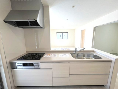 【キッチン】 | 【20万円ｷｬｯｼｭﾊﾞｯｸ対象物件】リーブルガーデン川西町結崎20期 全6棟 3号棟 | 施工例写真