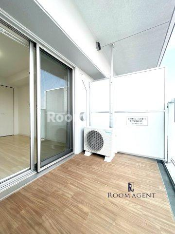 LaDouceur黒川Ⅱのバルコニー