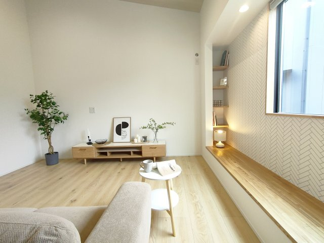 久留米市小森野5丁目　新築戸建の居間・リビング