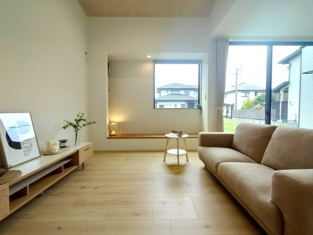 久留米市小森野5丁目　新築戸建の居間・リビング