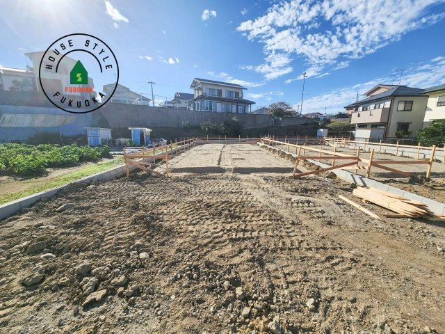 糟屋郡須恵町新原第5-3棟（3号棟）の外観|デザイン性のある外観です。