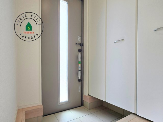 糟屋郡須恵町新原第5-3棟（3号棟）の内観：施工例|二重ロックでしっかり防犯対策ができます。