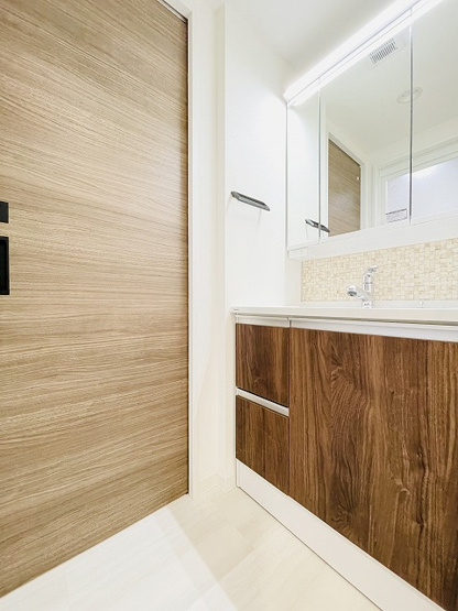 【独立洗面台】 | グランドメゾン百道浜