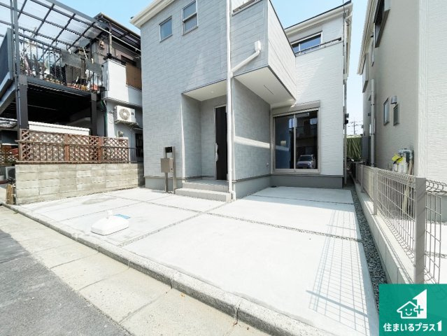 29(土)30(日)現地見学可能！◆八尾市小畑町　全4邸の駐車場|駐車スペース！散水栓があるので、こまめに愛車を洗えます！