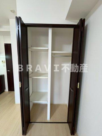 グランシス天満橋　BRAVI不動産の収納|【グランシス天満橋】大きなものも収納できそうです