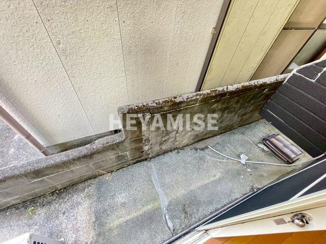 スカイバレー戸町のバルコニー