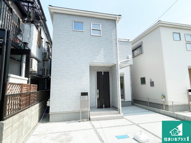 八尾市小畑町　第7期　新築一戸建ての外観|お客様に長く安心して住んでいだだける事にこだわった家づくり！住んでからのアフターサービスにもしっかりと取り組んでいます！