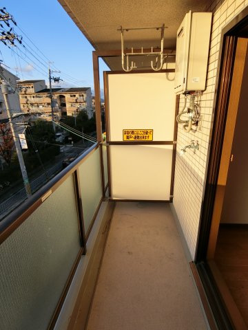 コーポ平尾のバルコニー