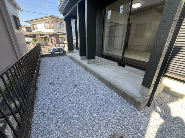 春日市松ヶ丘戸建ての庭