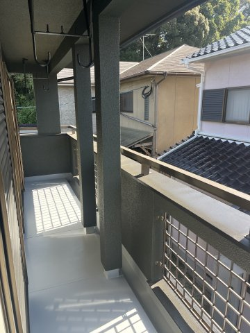 春日市松ヶ丘戸建てのバルコニー