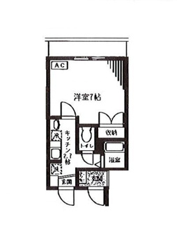 【間取り】 | 木津ハイツ | 間取りです。