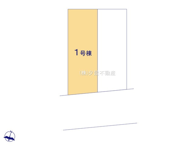 《仲介手数料無料》大宮区櫛引町１丁目332-6新築一戸建てグランパティオの区画図