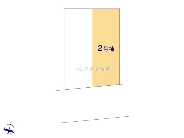 《仲介手数料無料》大宮区櫛引町１丁目332-6新築一戸建てグランパティオの区画図