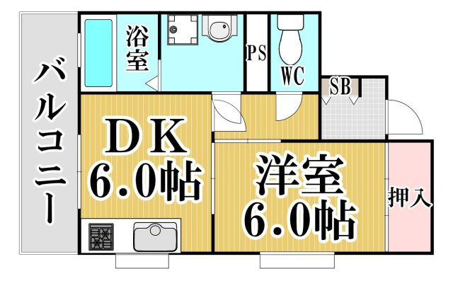 コアロードマルスギの間取り