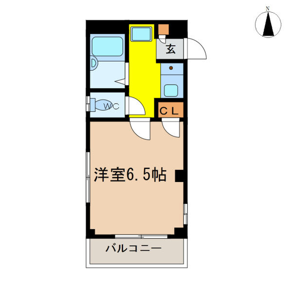 コーポ森の間取り