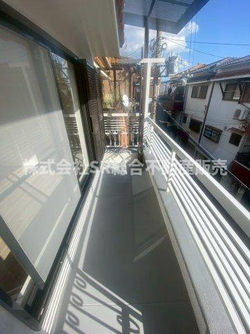 御厨西ノ町1丁目中古戸建のバルコニー|南向きバルコニーなので陽当たり良好で洗濯物が乾きやすいです！