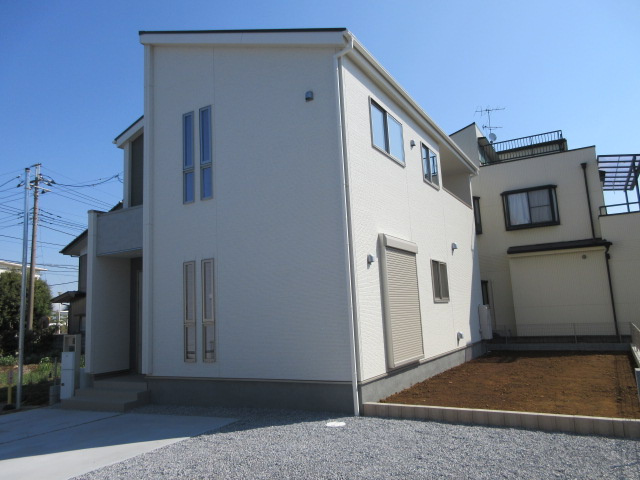 【仲介手数料無料】新築戸建　嵐山町川島2334-3（全1棟）の前面道路含む現地写真