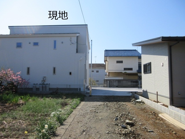 【仲介手数料無料】新築戸建　嵐山町川島2334-3（全1棟）の前面道路含む現地写真