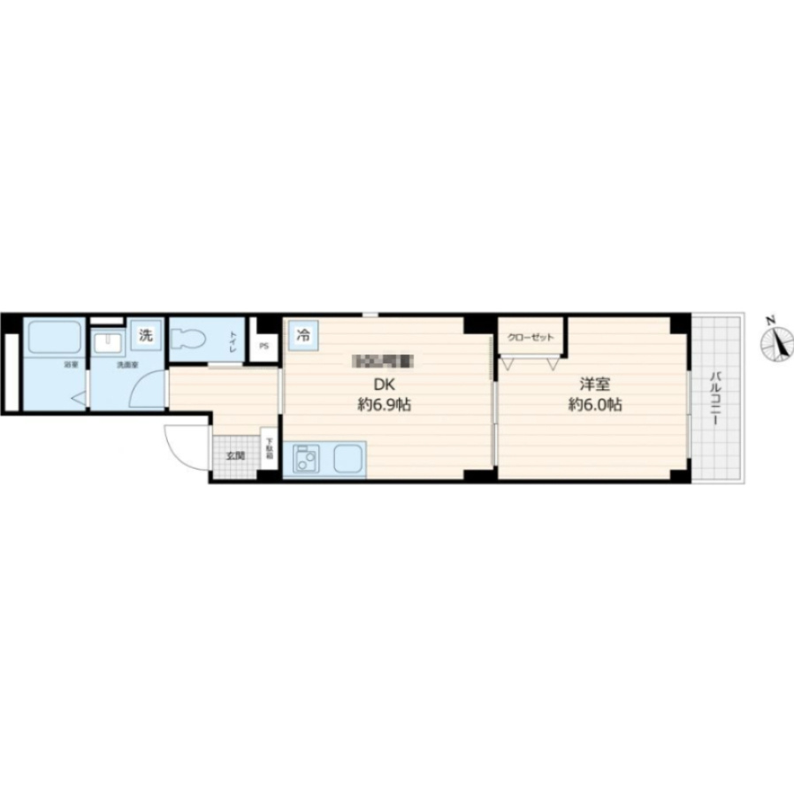 プラザN.J.Aの間取り