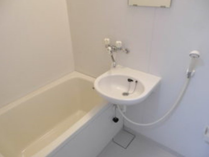 ベルメゾンの浴室