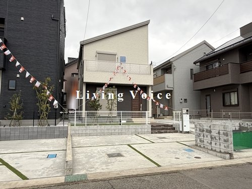 【仲介手数料０円】厚木市三田2丁目　新築一戸建て　3号棟　全5棟の外観|3号棟【仲介手数料０円】厚木市三田2丁目　新築一戸建て　全5棟