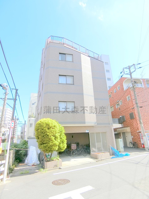 ステイブル蓮沼の外観|1999年3月築　RC鉄筋コンクリート造地上6階建てペット可人気賃貸マンション
東京都大田区東矢口1丁目　JR京浜東北線蒲田駅徒歩10分、東急池上線蓮沼駅徒歩1分