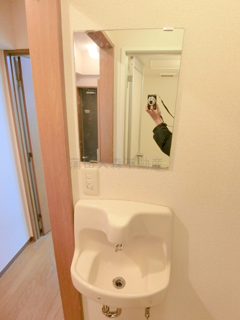 ステイブル蓮沼の洗面所|独立洗面台