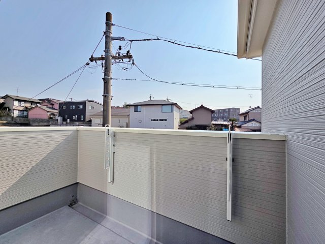 【バルコニー】 | 東海市加木屋町第１期　2号棟