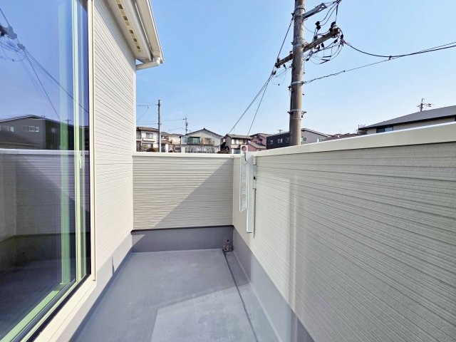 【バルコニー】 | 東海市加木屋町第１期　2号棟