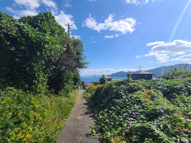 柳井市神代の土地の周辺|眺めがよく海がよく見えます