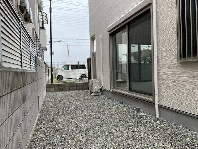 Chainon高石のバルコニー