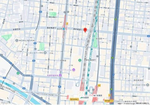 ラティエラ秋葉原の地図