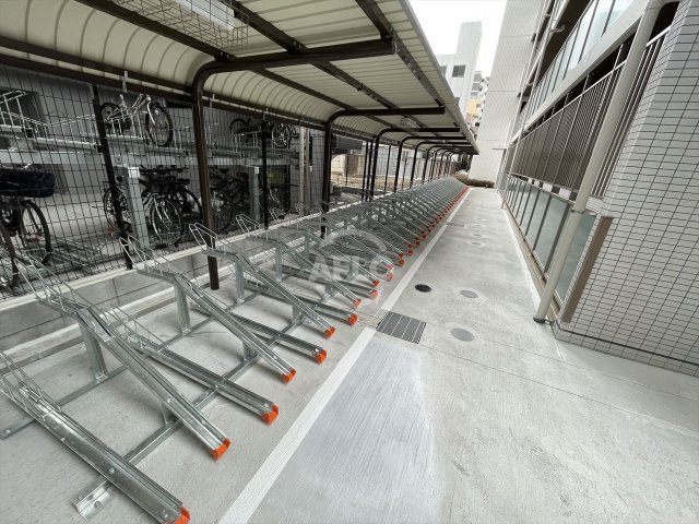 ゼオン大阪EASTのその他共用部分|ゼオン大阪EAST　駐輪場
