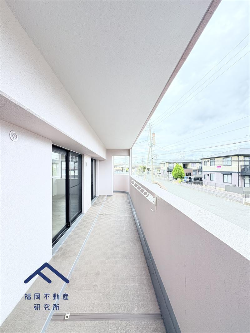 エバーライフ新宮のバルコニー