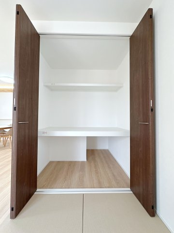 安佐南区長楽寺1丁目 No.3の収納|和室収納☆来客用のお布団やお子様のおもちゃを収納するのに便利です♪
