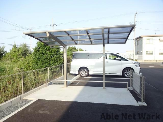 フランシーズのその他共用部分|バイク置き場