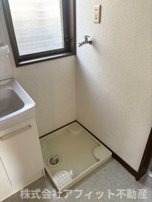 【その他】 | ハイツさらがい | 室内洗濯機置き場