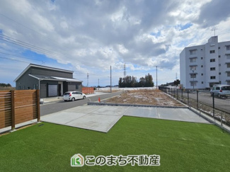 【展望】 | リナージュ那須塩原市下永田5丁目24-1期　12号棟 | お庭が広いので、陽当り・解放感◎になっております！