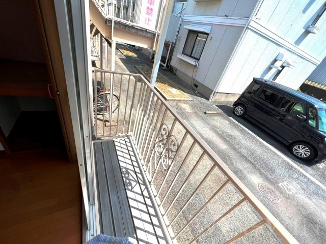 塩田ハイツ Gのバルコニー