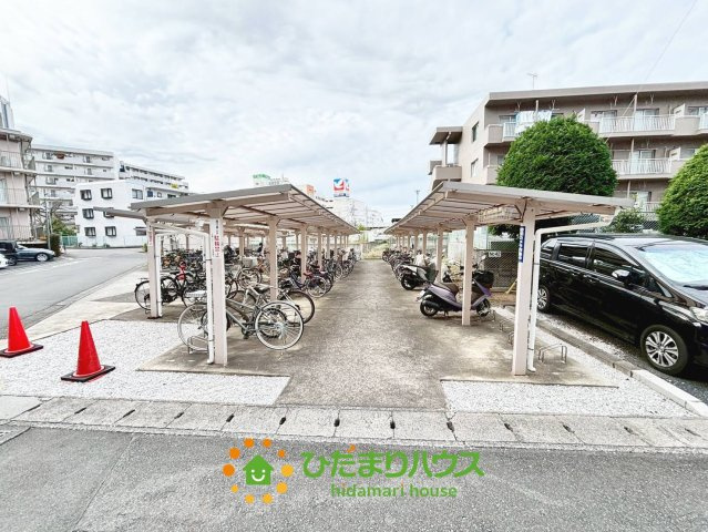 久喜スカイハイツ　の駐輪場