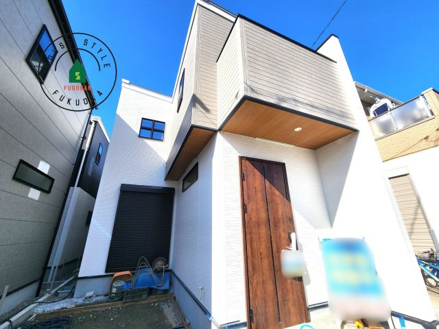 福岡市西区小戸3丁目第1-3棟（3号棟）　の外観|デザイン性のある外観です。