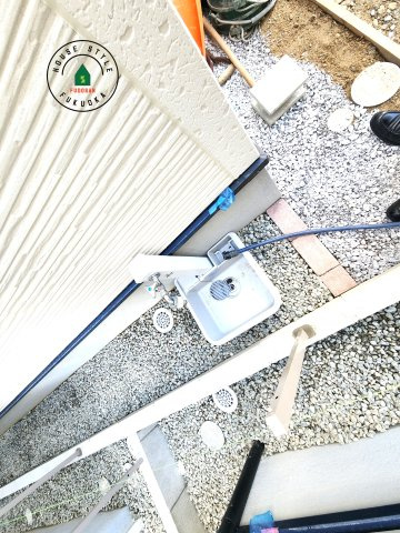 福岡市西区小戸3丁目第1-3棟（3号棟）　の外観：施工例|お庭で自由な時間を過ごせます。