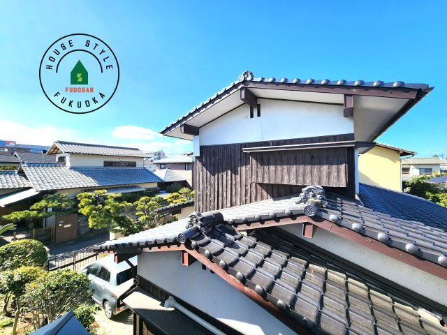 福岡市西区小戸3丁目第1-3棟（3号棟）　の展望|窓から緑が見える物件も魅力的です。