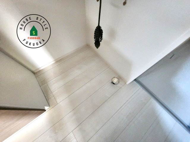 福岡市西区小戸3丁目第1-3棟（3号棟）　の内観：施工例|ランドリースペースとなります。広々して有効的にご使用できます。 