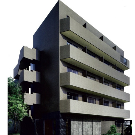 ガリシア江古田の外観パース